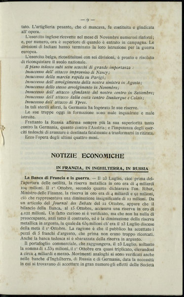 Documenti della guerra : bollettino d'informazioni pubblicato dalla Camera di commercio di Parigi